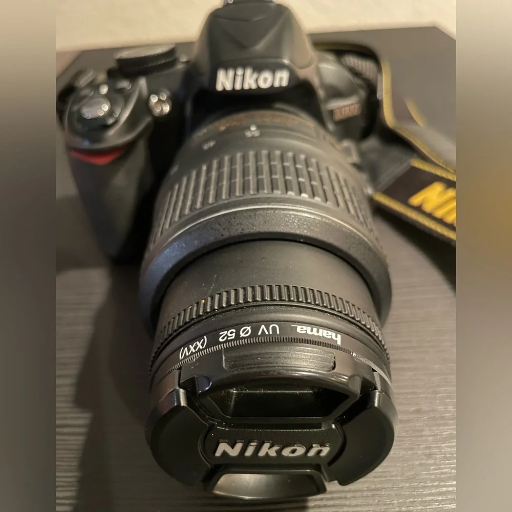 Nikon D3100 with 18-55mm